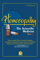 Homoeopathy The Scientific Medicine I